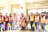 بالصور..مركز إسعاف طريف يشارك بمبادرات الهلال الأحمر بالشمالية بمناسبة اليوم العالمي للتطوع